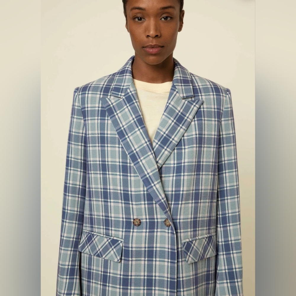 FRNCH The Garance Oversized Blazer Office Wear Preppy